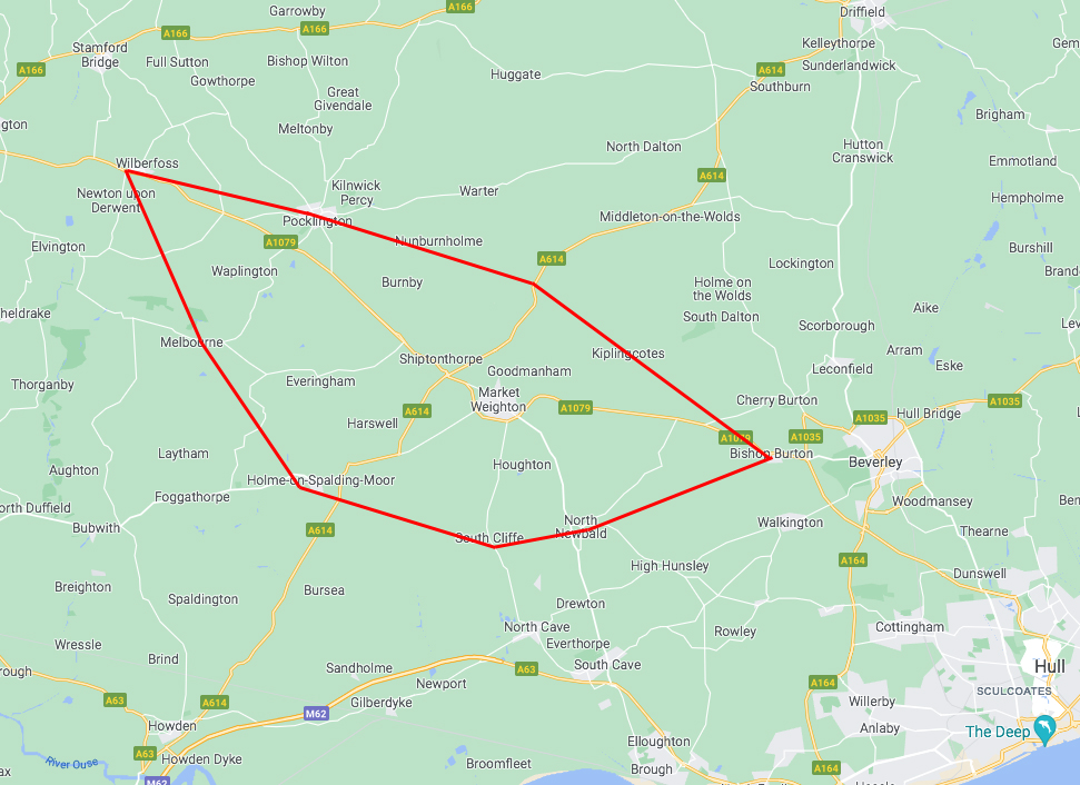 Crown School of Motoring Areas Covered